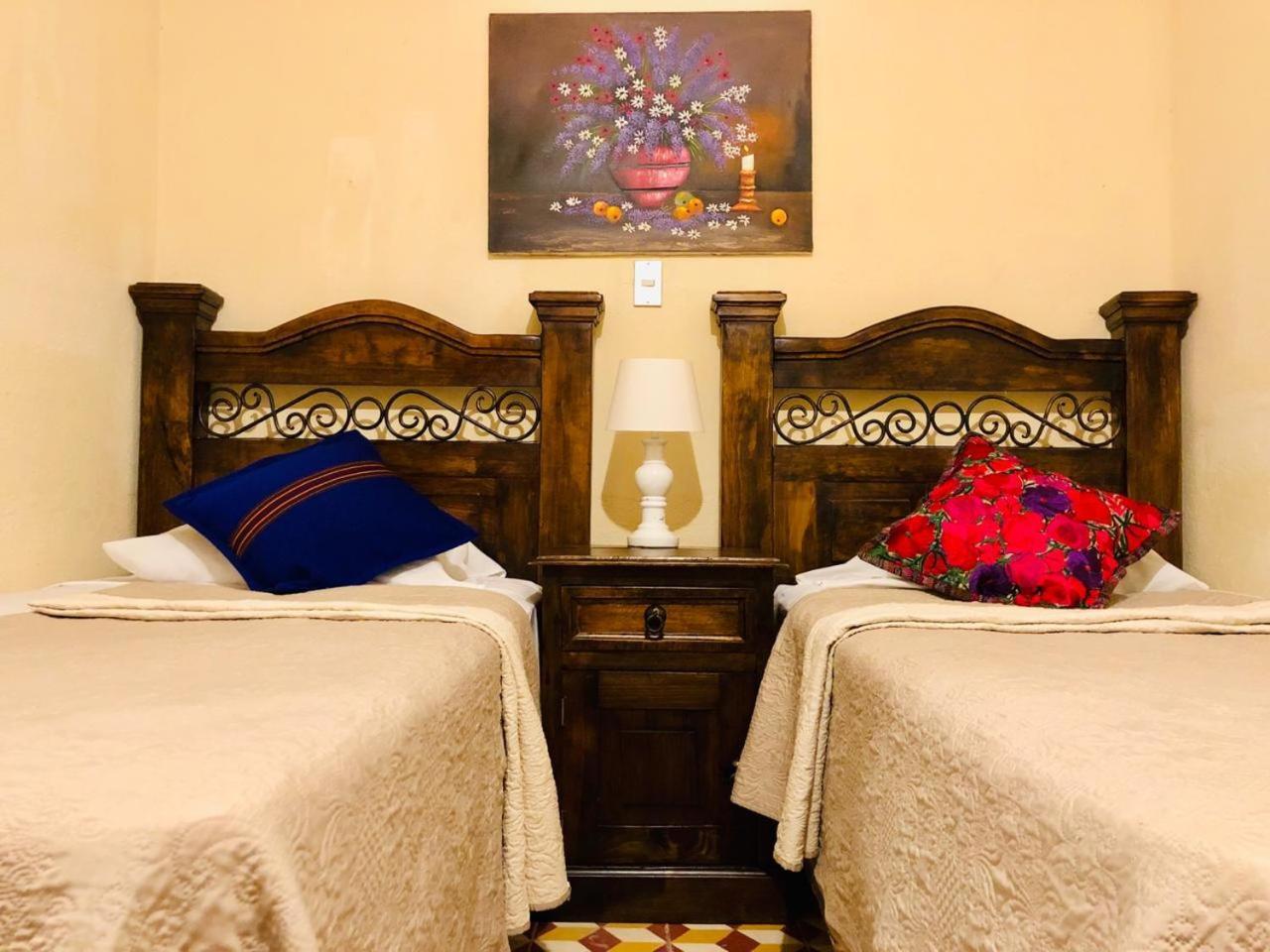 Los Angeles De La Alameda, Hostel Antigua Eksteriør billede